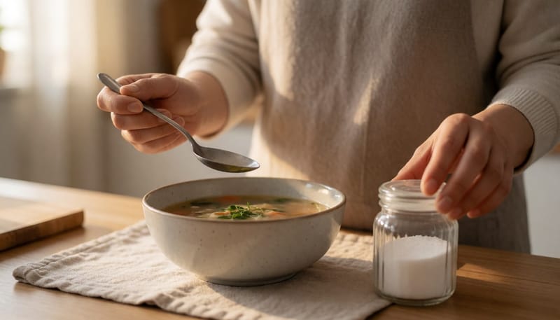요즘 들어 음식 맛이 밍밍하게 느껴져요, 2주 자가관리가 기준입니다