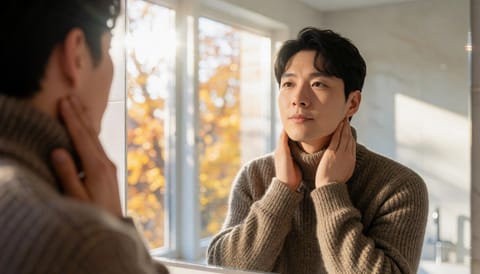 환절기에 더 만져지는 목의 혹, 수술 없이 없앨 수 있을까요