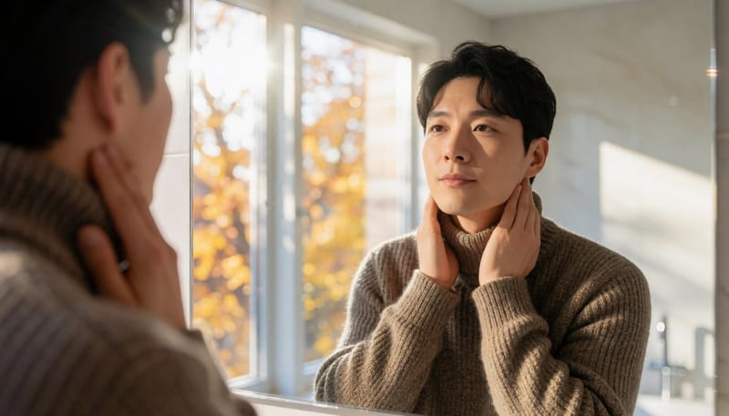 환절기에 더 만져지는 목의 혹, 수술 없이 없앨 수 있을까요