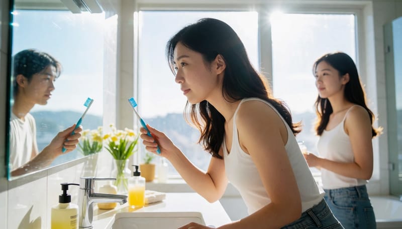 기침할 때 목 안쪽에서 좁쌀 같은 노란 알이 튀어나온다면