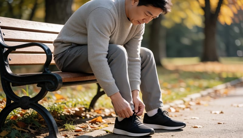 폭염 지나고 걷기 늘린 요즘, 운동화 신고 걸으면 발등이 아파요
