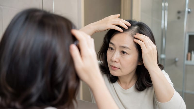 거울 속 넓어진 이마선, 의정부 모발이식 미리 알아둘 핵심 정보