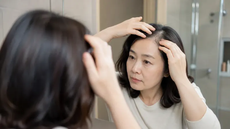 거울 속 넓어진 이마선, 의정부 모발이식 미리 알아둘 핵심 정보