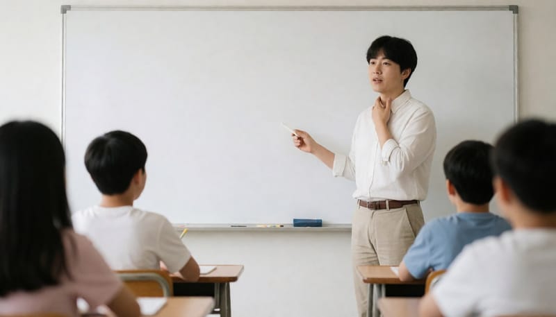 학기 초부터 강의만 하면 목이 자주 쉬어요, 성대 상태 점검법