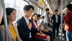 환절기 퇴근길, 회사 메신저 알림만 와도 심장이 쿵 내려앉아요