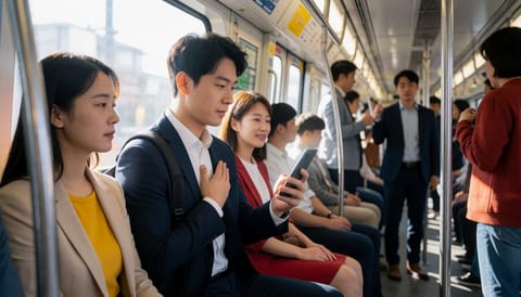 환절기 퇴근길, 회사 메신저 알림만 와도 심장이 쿵 내려앉아요