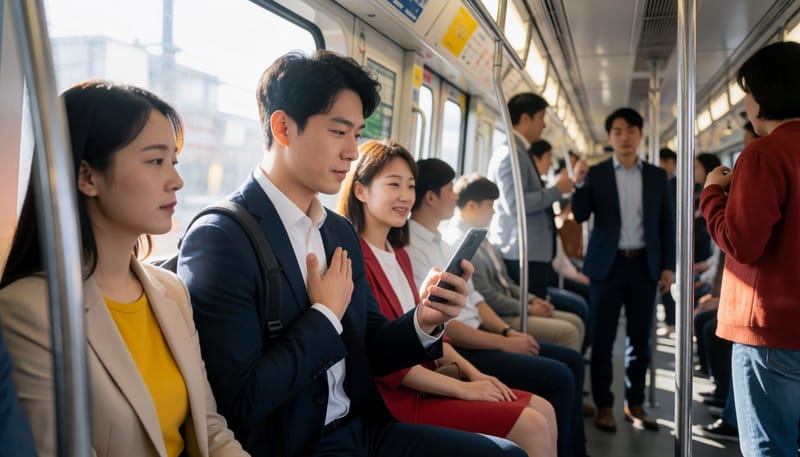 환절기 퇴근길, 회사 메신저 알림만 와도 심장이 쿵 내려앉아요