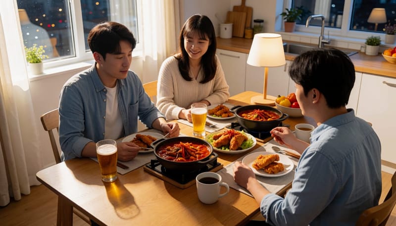 커피·술·기름진 음식 등 야식 상차림