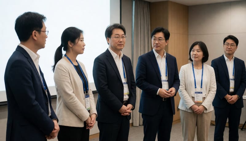 청소년 건강 연구성과를 발표하는 학술행사 모습
