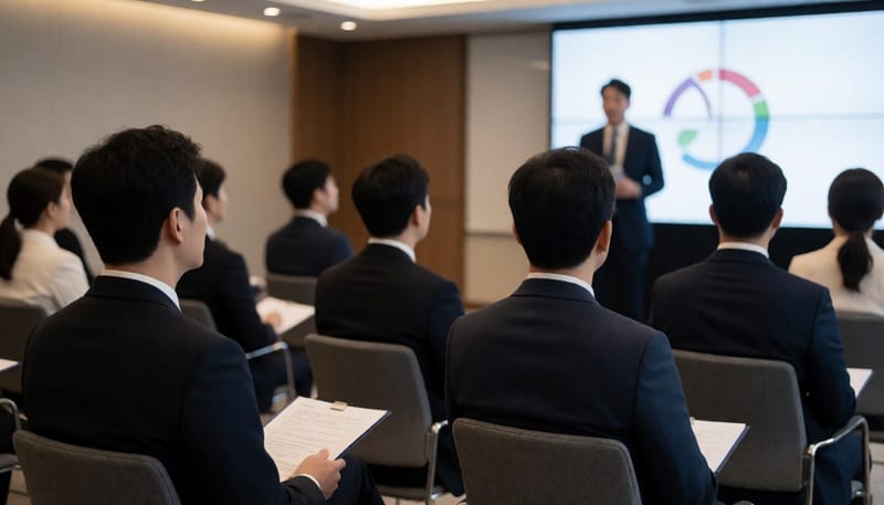 국제세미나에 참석한 제약업계 관계자들의 모습