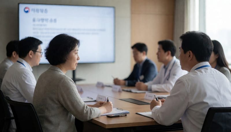 심포지엄에서 전문가들이 토론하는 모습