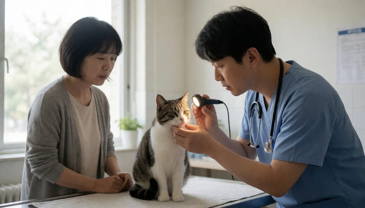 고양이 콧물·눈곱 심해지는 환절기, 허피스 감염 의심해야
