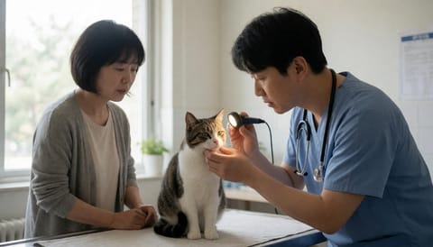 고양이 콧물·눈곱 심해지는 환절기, 허피스 감염 의심해야