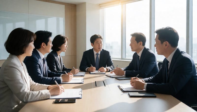 국가 연구기관 관계자들이 모여 감염병 대응 협력방안을 논의하는 회의 장면