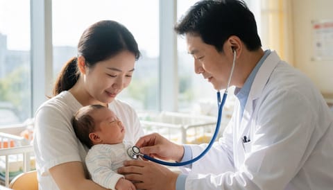 신생아 심잡음 들렸다는 말 들었을 때, 부모가 챙겨야 할 것
