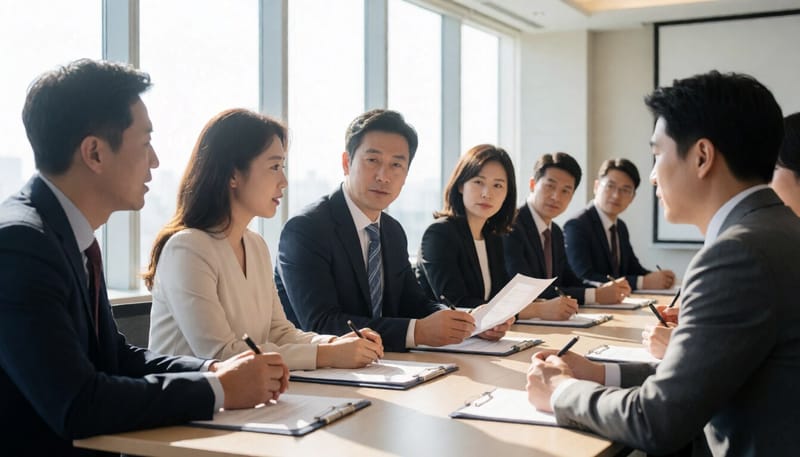 정책토론회에 참여한 전문가들의 모습