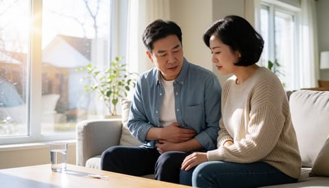 속이 메스껍고 설사가 갑자기 시작됐다면 식중독 초기 증상 의심해야