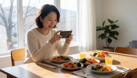 매끼 사진으로 남기는 식단 기록, 체중 관리에 도움 되나