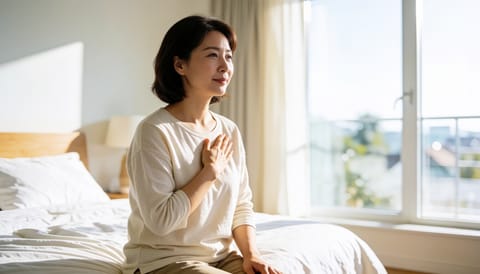 생리 앞두고 가슴이 콕콕 쑤시고 뭉친다면 이유는 뭘까