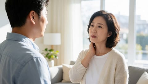 목 붓고 두근거림 계속되면, 갑상선염 증상 의심해봐야