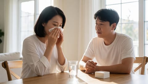 콧물 재채기 코막힘 계속된다면 알레르기비염약 복용 이렇게