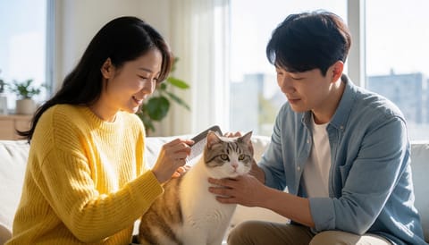 고양이 벼룩 방치하다가 촌충까지 감염되는 이유