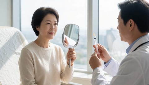 얼굴 처짐과 주름 신경 쓰인다면, 콜라겐 주사 효과와 부작용은