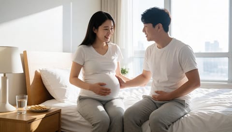 임신 초기 속이 울렁거리고 헛구역질 난다면, 입덧 증상 이렇게 다르다