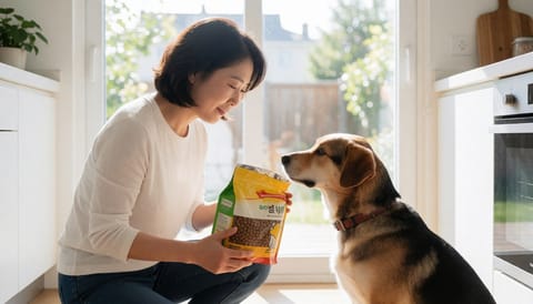 개봉한 지 오래된 반려동물 사료 곰팡이독소 주의보