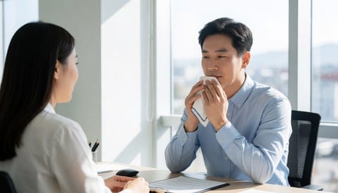 손에 땀이 줄줄 흘러 악수도 꺼려진다면 다한증수술 고민할 때