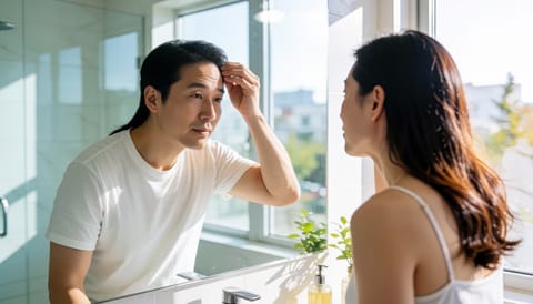 머리카락 부쩍 빠진다면, 미녹시딜 처방 전에 확인할 것들