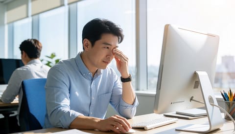 눈 뻑뻑하고 시리다면, 안구건조증 증상부터 살펴봐야