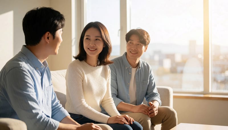 복부를 감싸며 통증을 느끼는 여성의 모습