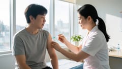 온몸 으슬으슬 근육통인데 독감주사 맞아도 되나