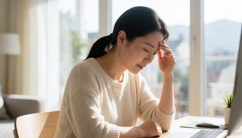 머리 한쪽만 욱신거리고 속까지 메스껍다면 편두통 약 선택법