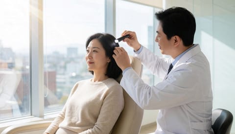 동전만한 탈모 자국 퍼진다면, 원형탈모증 치료 기간 어느 정도일까