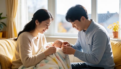 아기 손발 차갑고 울음 약해졌다면, 저체온증 신호일 수도
