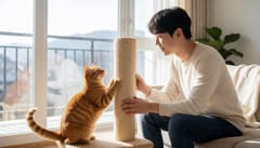 소파 긁는 고양이 행동, 처벌보다 스크래칭 환경 조성이 먼저다