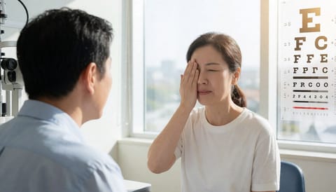 눈앞에 그림자 커튼처럼 번지면 망막박리 치료 늦추면 안 된다