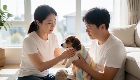 반려견 구토 설사 잦다면 바이러스성 장염 가능성도 점검