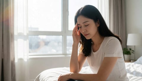 머리 한쪽이 깨질 듯 아프고 토할 것 같을 정도로 심하다면