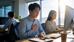 스트레스 받다가 갑자기 숨 막히고 심장 쿵쿵, 공황장애 신호