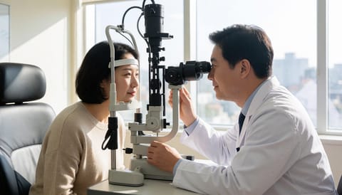 눈앞에 커튼 쳐진 듯 시야 가려진다면 망막박리 수술 시기