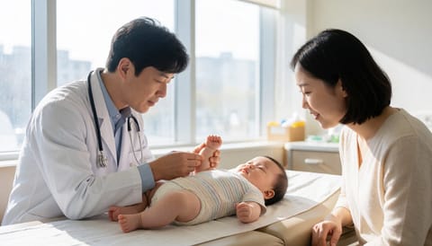 아기 피부에 빨간 혹 생겼다면, 혈관종 원인부터 치료까지