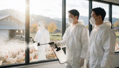고병원성 AI 발생 대비, 전북 완주서 범정부 합동 방역훈련