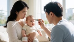 아기가 열 나며 축 늘어지고 보챈다면 뇌수막염 의심해야