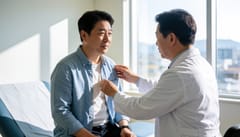 남성 가슴이 봉긋해지고 멍울 만져진다면 의심해야