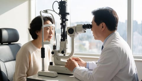 시야가 좁아지고 눈이 뻑뻑하다면 녹내장 자가진단 체크리스트