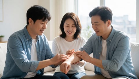 밤마다 긁어서 피나는 아토피 피부, 연고는 어떻게 발라야 할까