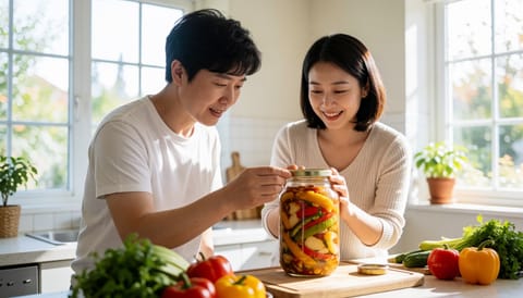 장아찌 밀폐 보관, 보툴리눔균 식중독 위험 키운다